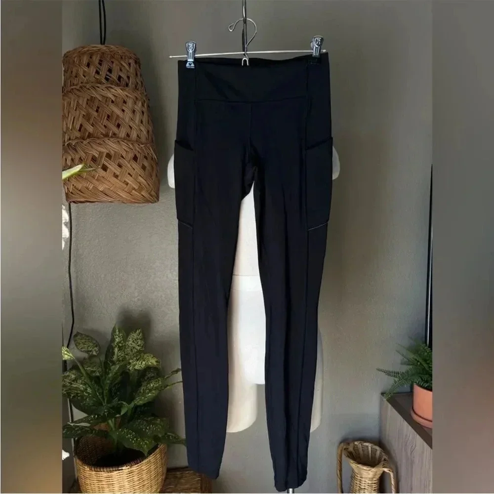 Lululemon Black Speed Up Tight *Full-On Luxtreme 28